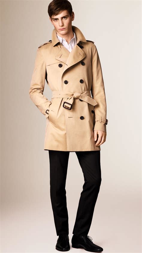 burberry trench for men|Burberry kensington trench coat men's.